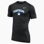 Stryker Panthers The Official Online Store <span class="pdp-name-mascot">STRYKER PANTHERS</span> Nike Men's Pro Short Sleeve Compression Top Front Thumbnail