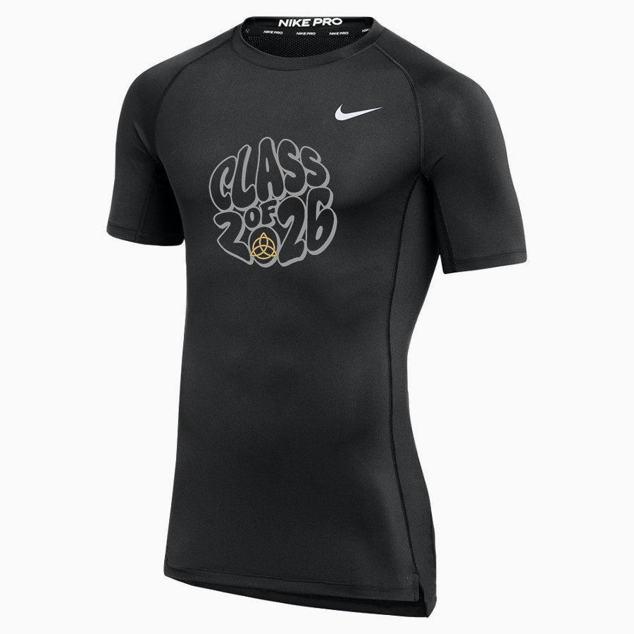 Trinity Catholic Trinity Catholic Nike Men's Pro Short Sleeve Compression Top