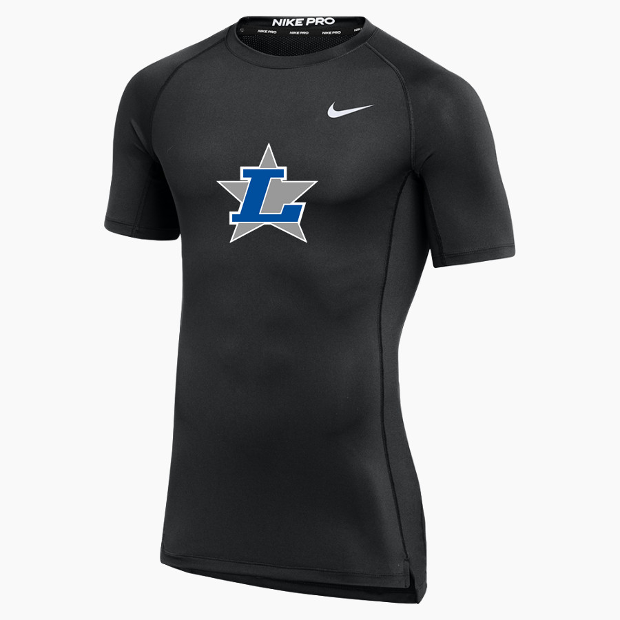 LAKEVIEW HIGH SCHOOL BULLDOGS <span class="pdp-name-mascot">LAKEVIEW BULLDOGS</span> Nike Men's Pro Short Sleeve Compression Top