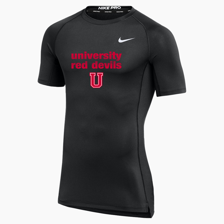 San Francisco University High School <span class="pdp-name-mascot">San Francisco University High School Red Devils</span> Nike Men's Pro Short Sleeve Compression Top