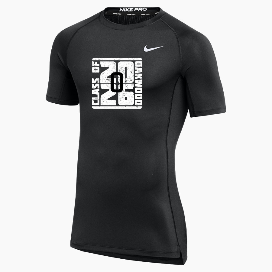 Oakwood Hawks <span class="pdp-name-mascot">Oakwood Hawks</span> Nike Men's Pro Short Sleeve Compression Top