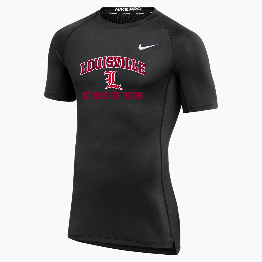 LOUISVILLE HIGH SCHOOL WILDCATS <span class="pdp-name-mascot">LOUISVILLE WILDCATS</span> Nike Men's Pro Short Sleeve Compression Top