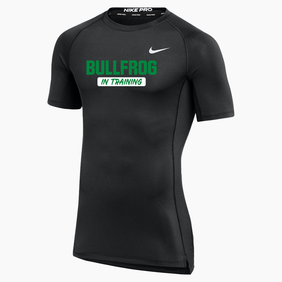 LAKE WORTH HIGH SCHOOL BULLFROGS <span class="pdp-name-mascot">LAKE WORTH BULLFROGS</span> Nike Men's Pro Short Sleeve Compression Top