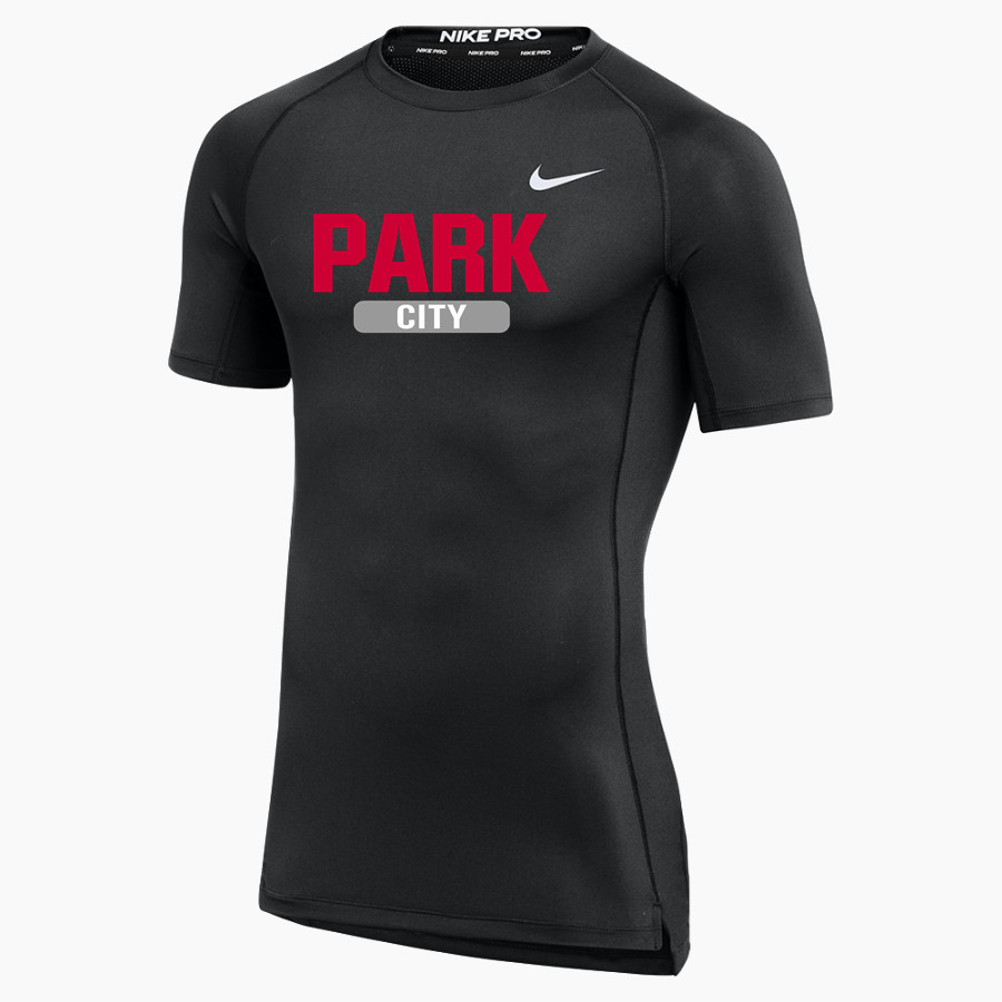 Park City Miners <span class="pdp-name-mascot">PARK CITY MINERS</span> Nike Men's Pro Short Sleeve Compression Top