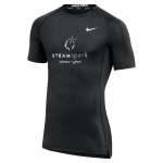 STEAMspark STEAMspark <span class="pdp-name-mascot">STEAMspark</span> Nike Men's Pro Short Sleeve Compression Top Front Thumbnail