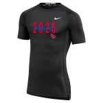 FORT DORCHESTER HIGH SCHOOL PATRIOTS <span class="pdp-name-mascot">FORT DORCHESTER PATRIOTS</span> Nike Men's Pro Short Sleeve Compression Top Front Thumbnail