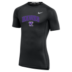 Kee Hawks <span class="pdp-name-mascot">Kee Hawks</span> Nike Men's Pro Short Sleeve Compression Top Front Thumbnail