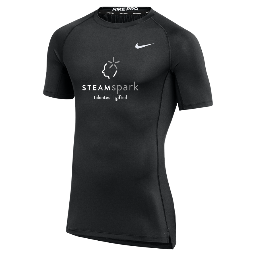 STEAMspark STEAMspark <span class="pdp-name-mascot">STEAMspark</span> Nike Men's Pro Short Sleeve Compression Top