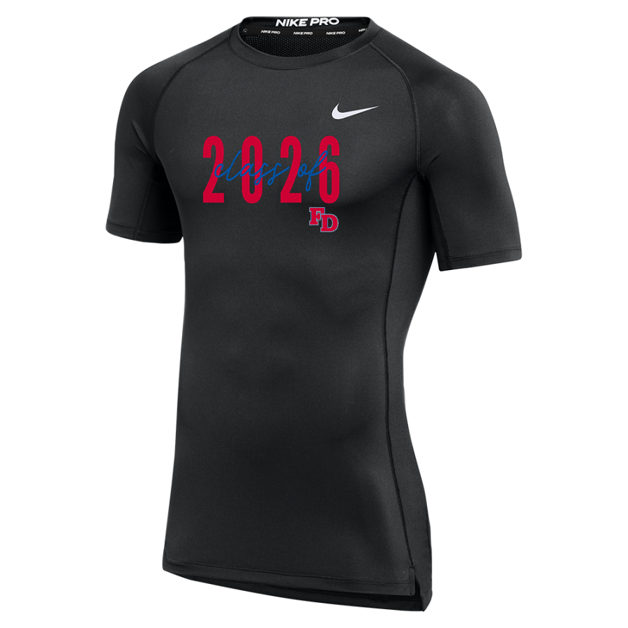 FORT DORCHESTER HIGH SCHOOL PATRIOTS <span class="pdp-name-mascot">FORT DORCHESTER PATRIOTS</span> Nike Men's Pro Short Sleeve Compression Top