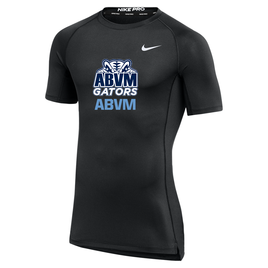Assumption of the Blessed Virgin Mary School <span class="pdp-name-mascot">ABVM Gators</span> Nike Men's Pro Short Sleeve Compression Top