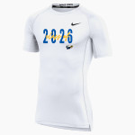 North Brunswick Raiders <span class="pdp-name-mascot">North Brunswick Raiders</span> Nike Men's Pro Short Sleeve Compression Top Front Thumbnail