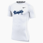 CAI Knights Nike Men's Pro Short Sleeve Compression Top Front Thumbnail