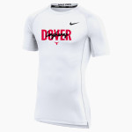 DOVER HIGH SCHOOL LONGHORNS Nike Men's Pro Short Sleeve Compression Top Front Thumbnail
