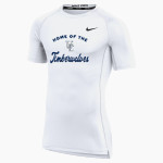 Union Colony Timberwolves <span class="pdp-name-mascot">Union Colony Prep School Timberwolves</span> Nike Men's Pro Short Sleeve Compression Top Front Thumbnail