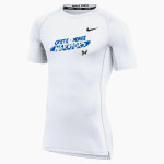 CRETE-MONEE HIGH SCHOOL WARRIORS <span class="pdp-name-mascot">CRETE - MONEE WARRIORS</span> Nike Men's Pro Short Sleeve Compression Top Front Thumbnail