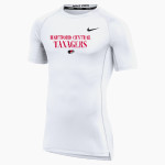 Hartford Central Tanagers Tanagers Nike Men's Pro Short Sleeve Compression Top Front Thumbnail