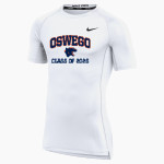 Oswego Panthers <span class="pdp-name-mascot">Oswego Panthers</span> Nike Men's Pro Short Sleeve Compression Top Front Thumbnail