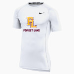 Forest Lake Rangers Nike Men's Pro Short Sleeve Compression Top Front Thumbnail