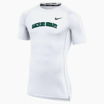Sacred Heart Greenwich <span class="pdp-name-mascot">Sacred Heart Tigers</span> Nike Men's Pro Short Sleeve Compression Top Front Thumbnail