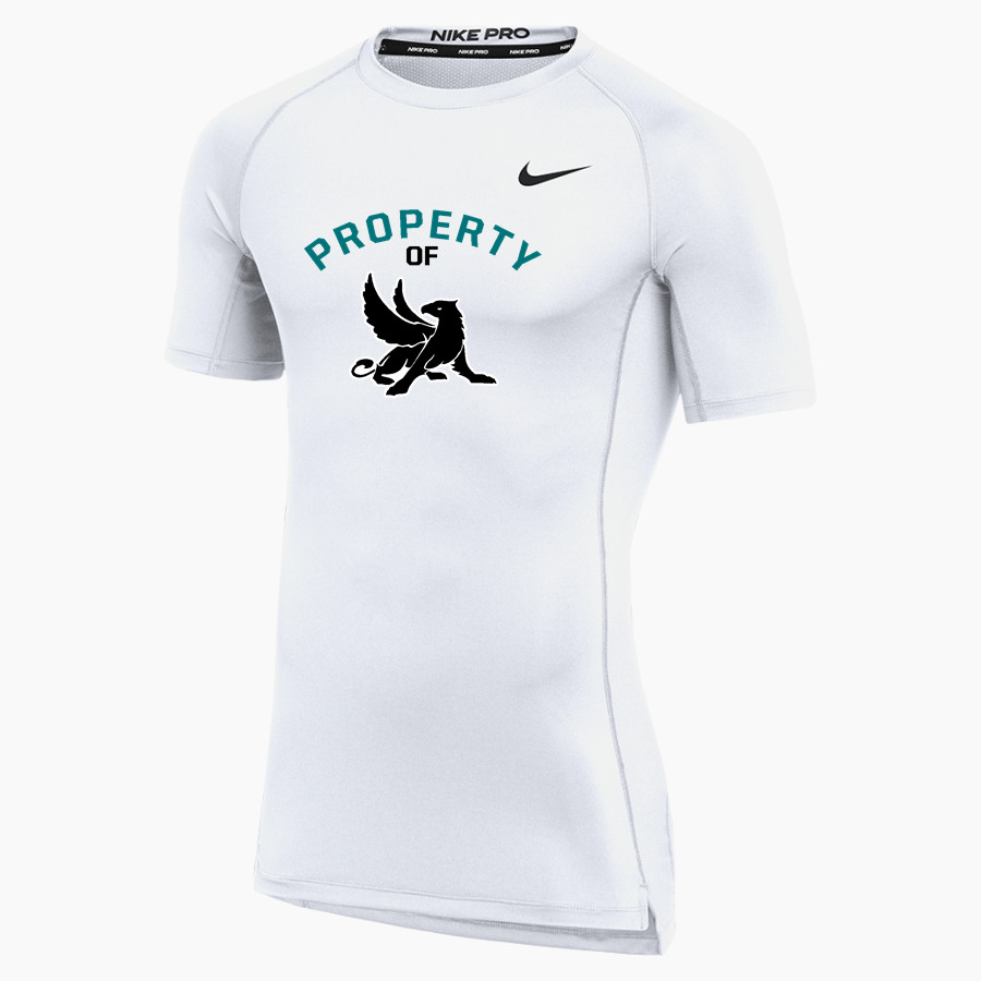 ACADEMY AT PALUMBO HIGH SCHOOL GRIFFINS Nike Men's Pro Short Sleeve Compression Top