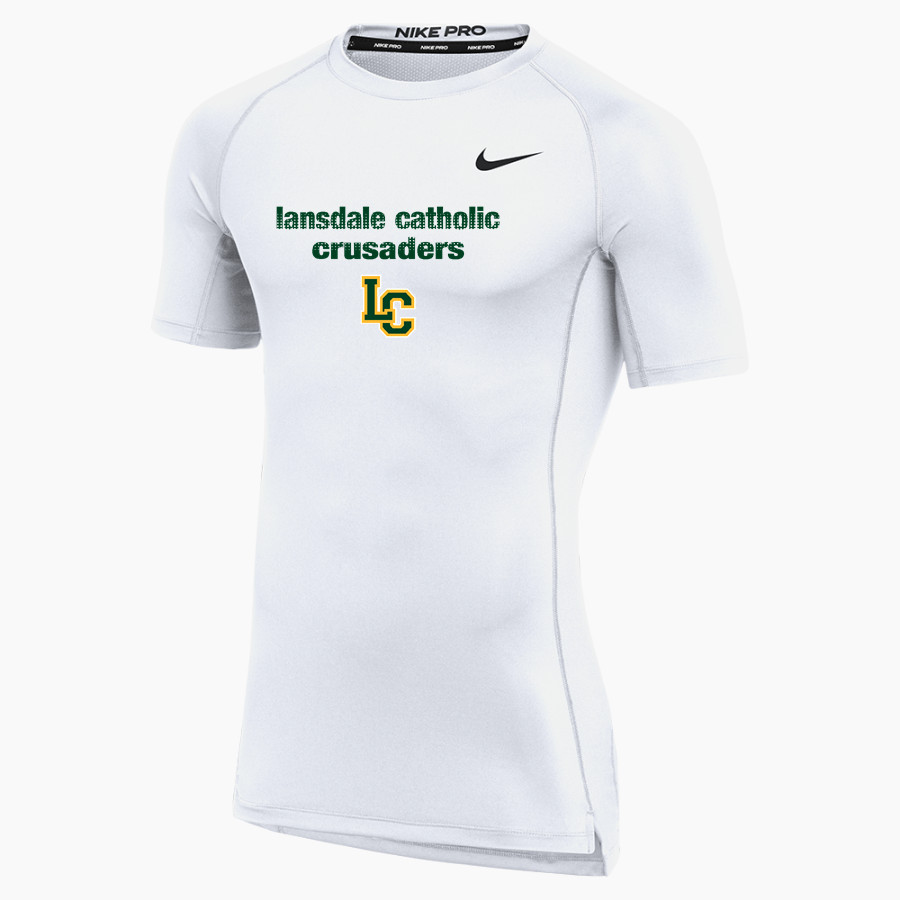 LANSDALE CATHOLIC HIGH SCHOOL Crusaders Online Store Nike Men's Pro Short Sleeve Compression Top