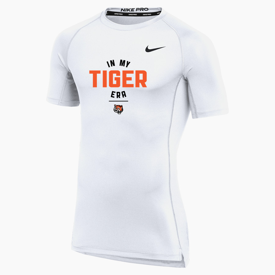 MARIETTA HIGH SCHOOL TIGERS Nike Men's Pro Short Sleeve Compression Top
