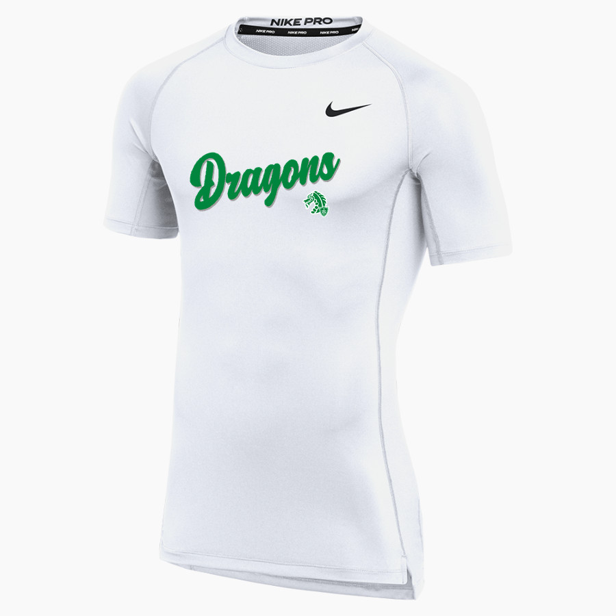 St. Mary's Dragons Nike Men's Pro Short Sleeve Compression Top