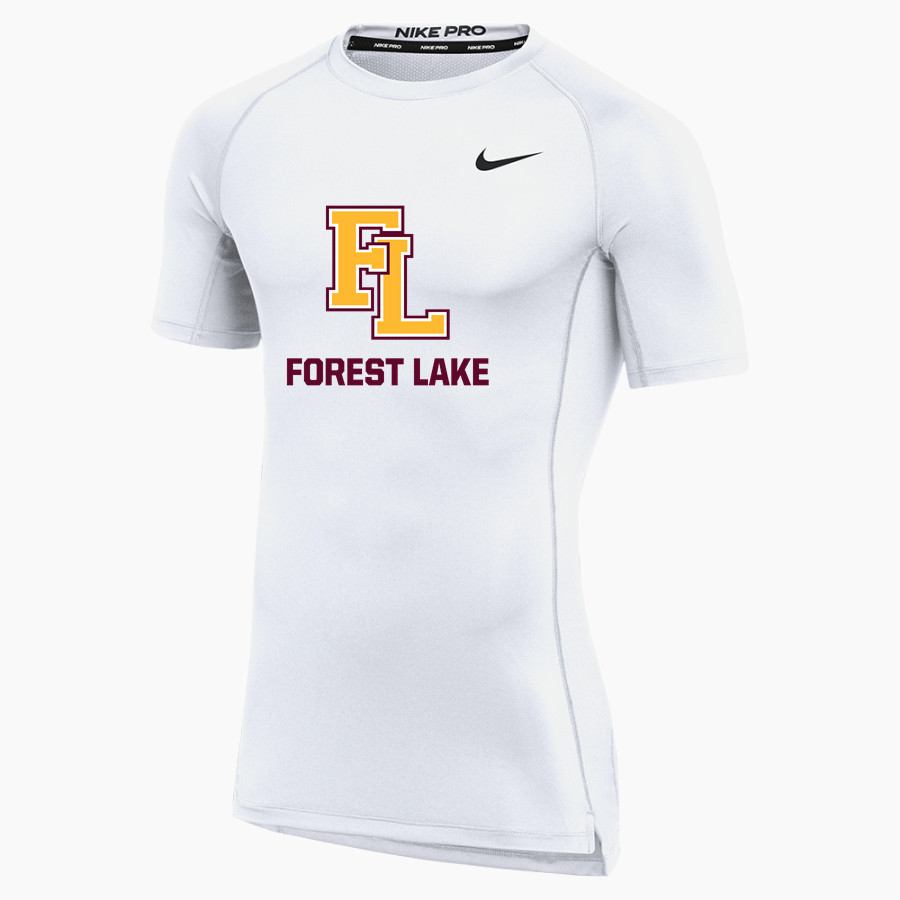 Forest Lake Rangers Nike Men's Pro Short Sleeve Compression Top