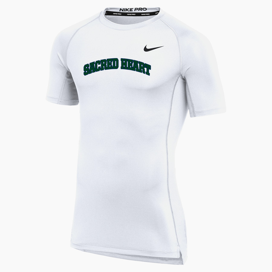 Sacred Heart Greenwich <span class="pdp-name-mascot">Sacred Heart Tigers</span> Nike Men's Pro Short Sleeve Compression Top