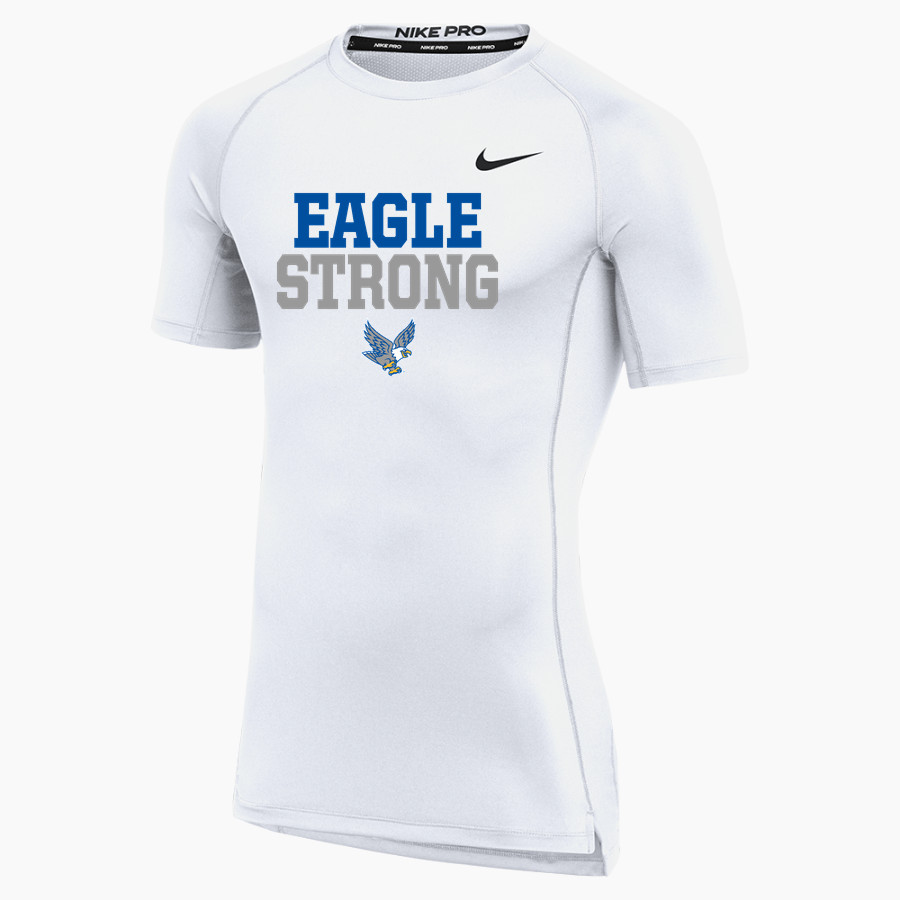 Eisenhower Elementary School Eagles <span class="pdp-name-mascot">Eisenhower Elementary School Eagles</span> Nike Men's Pro Short Sleeve Compression Top