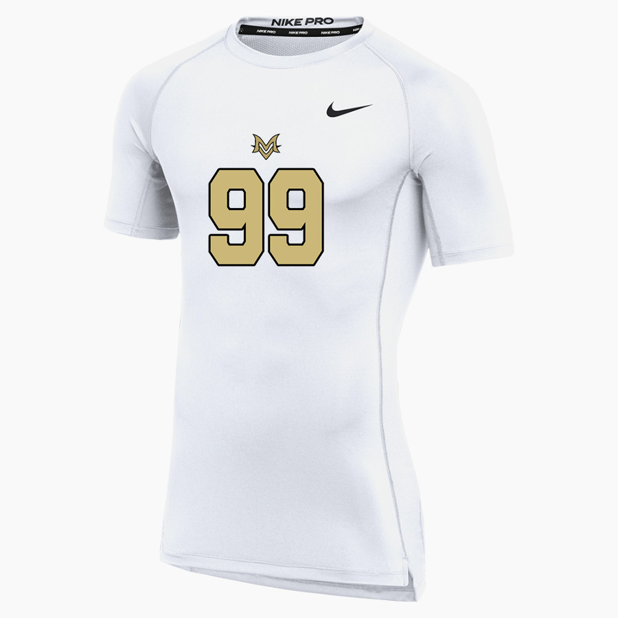 Mt Vernon Marauders Nike Men's Pro Short Sleeve Compression Top