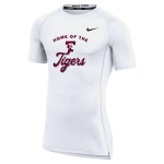 Trinity University Tigers <span class="pdp-name-mascot">Trinity University Tigers</span> Nike Men's Pro Short Sleeve Compression Top Front Thumbnail