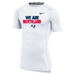 NORTHLAND Pioneers <span class="pdp-name-mascot">NORTHLAND PIONEERS STORE</span> Nike Men's Pro Short Sleeve Compression Top Front Thumbnail