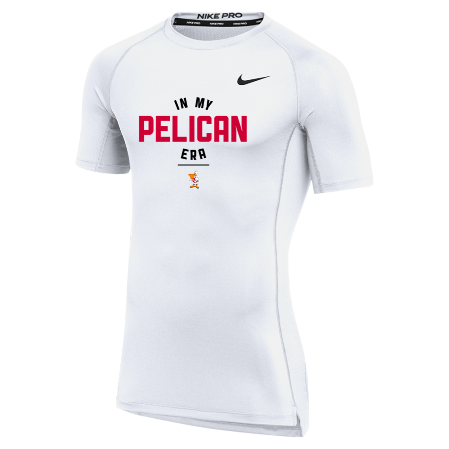 KLAMATH UNION HIGH SCHOOL PELICANS <span class="pdp-name-mascot">KLAMATH PELICANS</span> Nike Men's Pro Short Sleeve Compression Top
