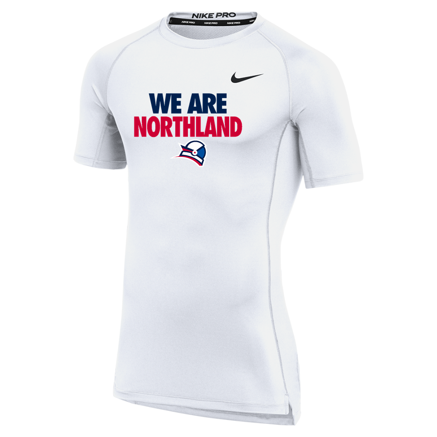 NORTHLAND Pioneers <span class="pdp-name-mascot">NORTHLAND PIONEERS STORE</span> Nike Men's Pro Short Sleeve Compression Top