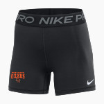 HUNTINGTON BEACH HIGH SCHOOL OILERS Nike Pro Women's 365 5" Short Front Thumbnail