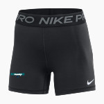 AUBURN RIVERSIDE HIGH SCHOOL RAVENS <span class="pdp-name-mascot">AUBURN RIVERSIDE RAVENS</span> Nike Pro Women's 365 5" Short Front Thumbnail