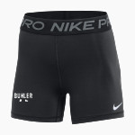 Buhler High School Crusaders Online Store <span class="pdp-name-mascot">Buhler Crusaders</span> Nike Pro Women's 365 5" Short Front Thumbnail
