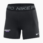Circle City Volleyball Nike Pro Women's 365 5" Short Front Thumbnail