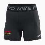 Cardinal Mooney Cougars <span class="pdp-name-mascot">Cardinal Mooney Cougars</span> Nike Pro Women's 365 5" Short Front Thumbnail