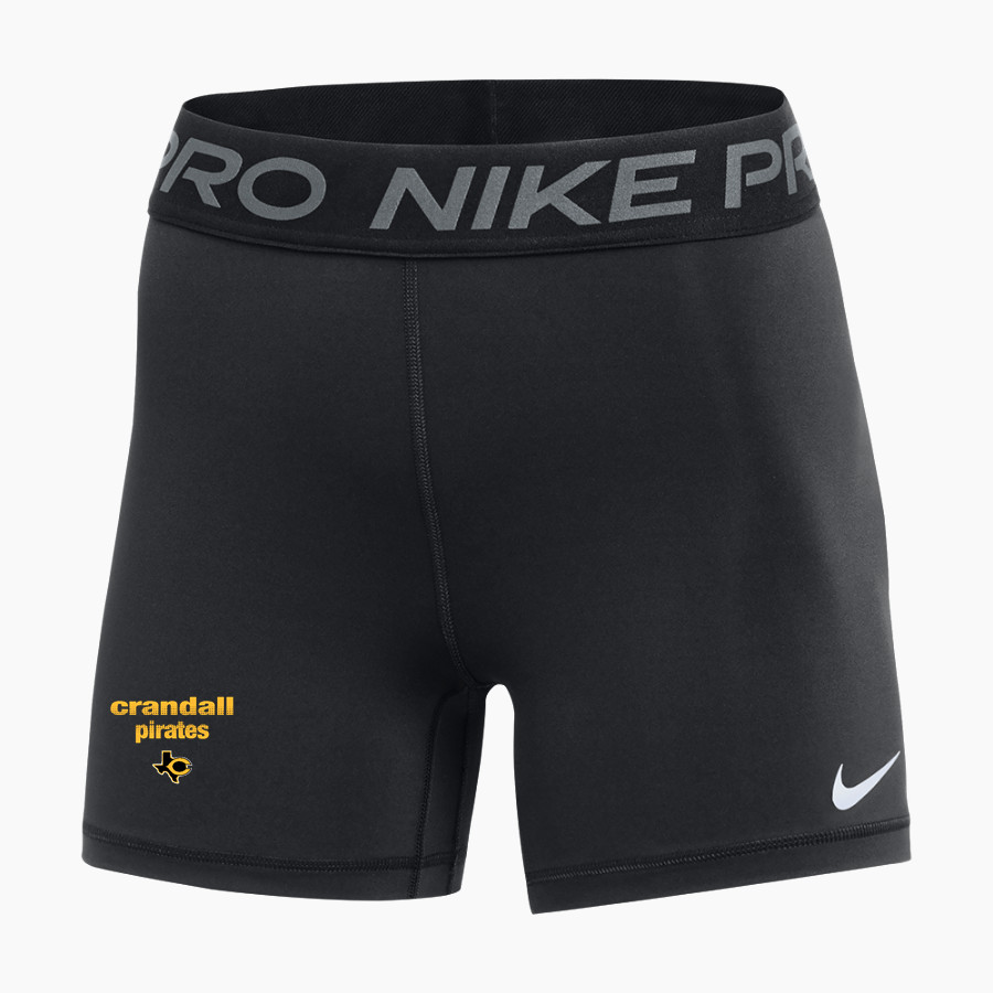CRANDALL HIGH SCHOOL PIRATES Nike Pro Women's 365 5" Short