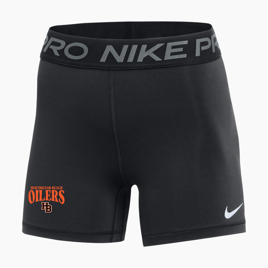 HUNTINGTON BEACH HIGH SCHOOL OILERS Nike Pro Women's 365 5" Short