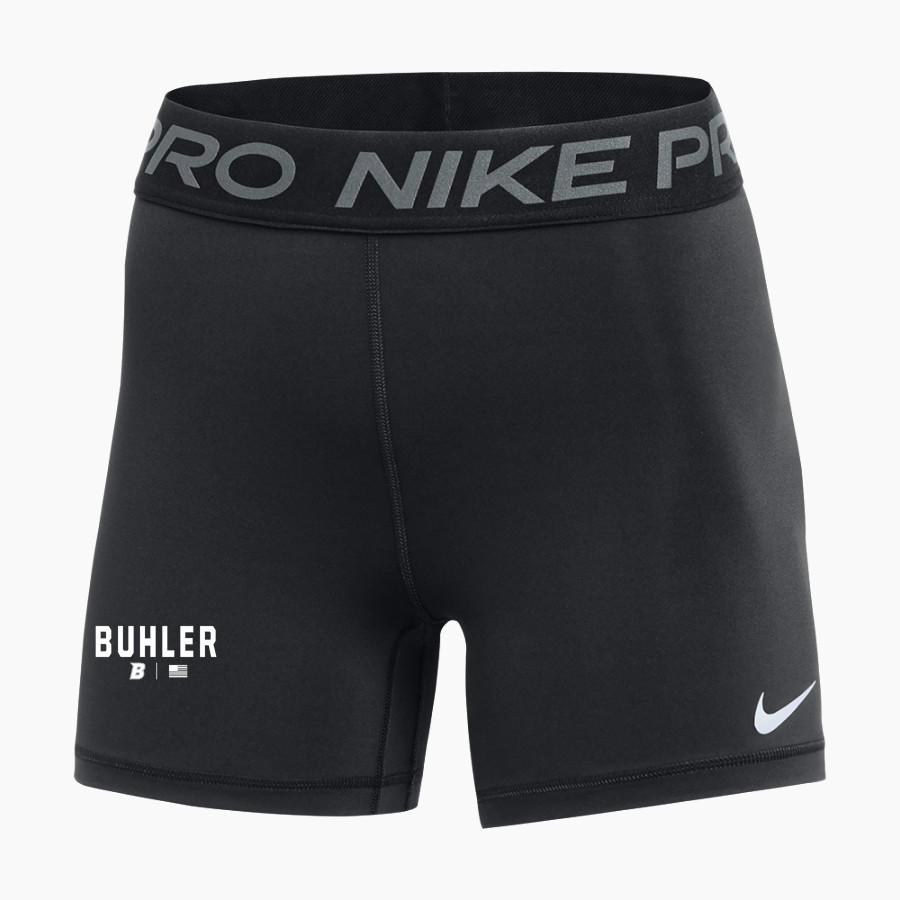 Buhler High School Crusaders Online Store <span class="pdp-name-mascot">Buhler Crusaders</span> Nike Pro Women's 365 5" Short