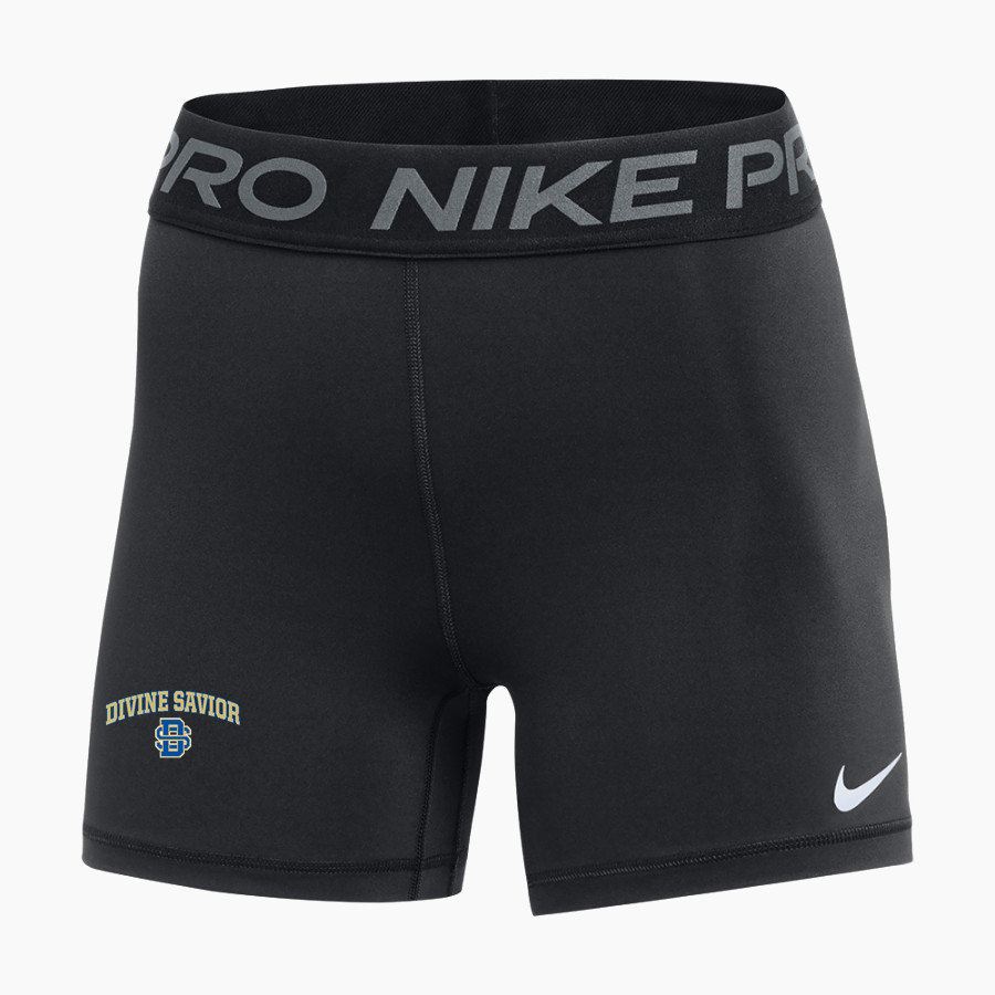 Divine Savior Academy Sharks <span class="pdp-name-mascot">Divine Savior Sharks</span> Nike Pro Women's 365 5" Short