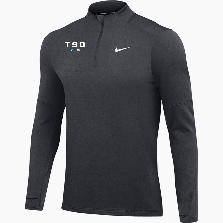 Texas School for the Deaf Nike Men's Dri-FIT Element 1/2 Zip Top
