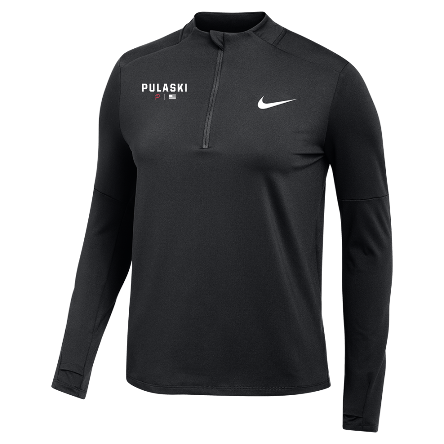 Pulaski Red Raiders <span class="pdp-name-mascot">Pulaski Red Reaiders</span> Nike Women's Dri-FIT Element 1/2 Zip Top