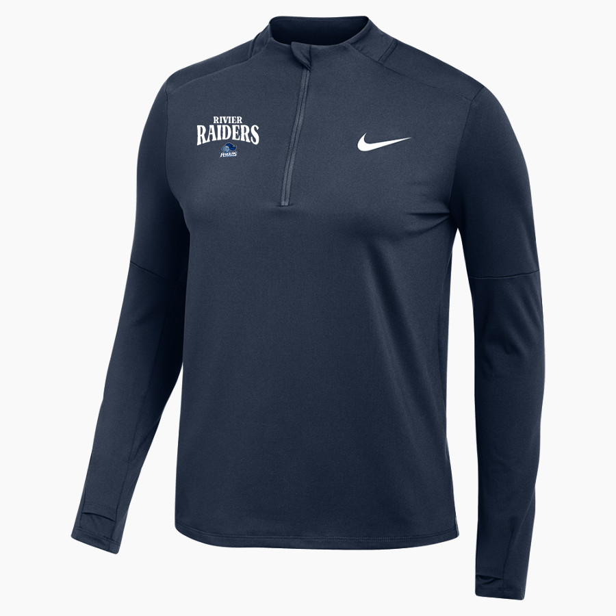 Rivier University Official Store of the Raiders Nike Women's Dri-FIT Element 1/2 Zip