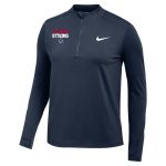 Frontier Academy Wolverines <span class="pdp-name-mascot">Frontier Academy Wolverines</span> Nike Women's Dri-FIT Element 1/2 Zip Top Front Thumbnail