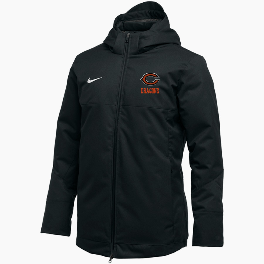 CLINTON HIGH SCHOOL DRAGONS <span class="pdp-name-mascot">CLINTON DRAGONS</span> Nike Men's Down Fill Parka