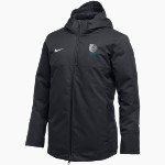 Frankel Jewish Academy Jaguars official sideline store Nike Men's Down Fill Parka Front Thumbnail
